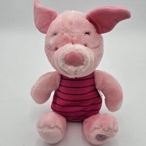 Disney Store Piglet Plush Authentic Original Patch 12" Stuffed Animal NWT
